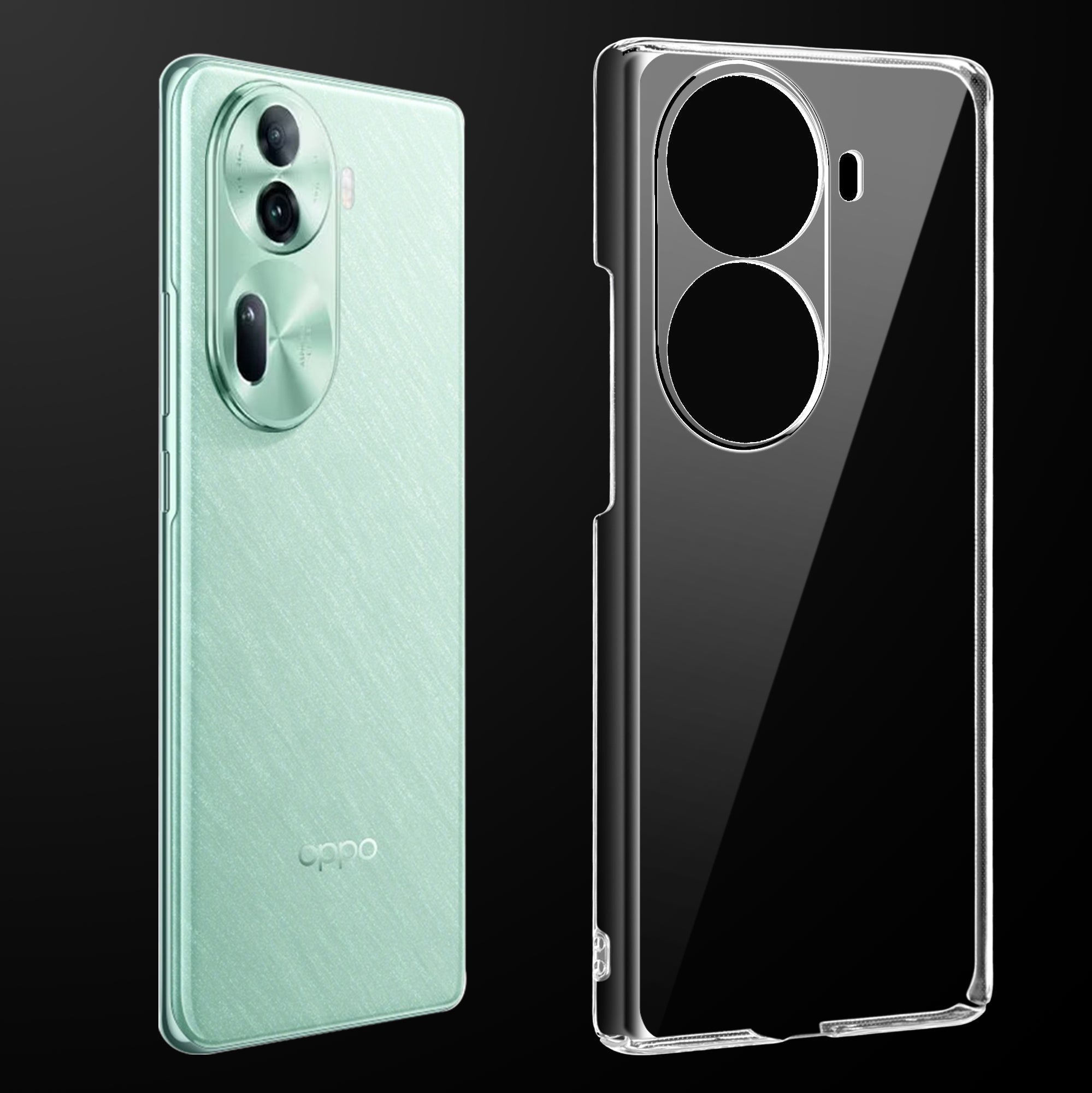 Transparent Back Cover For OPPO RENO 11 PRO Anti Yellow Cover ( Mobile Cover ) Silicone Phone Cases Price in Bangladesh - Mobile.com.bd