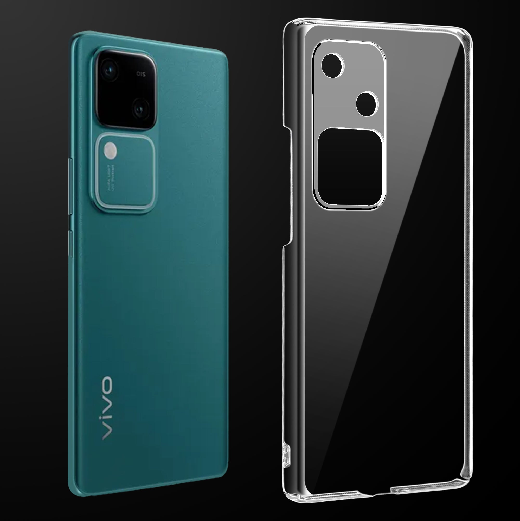 Transparent Back Cover For Vivo V30 Anti Yellow Cover ( Mobile Cover ) Silicone Phone Cases Price in Bangladesh - Mobile.com.bd