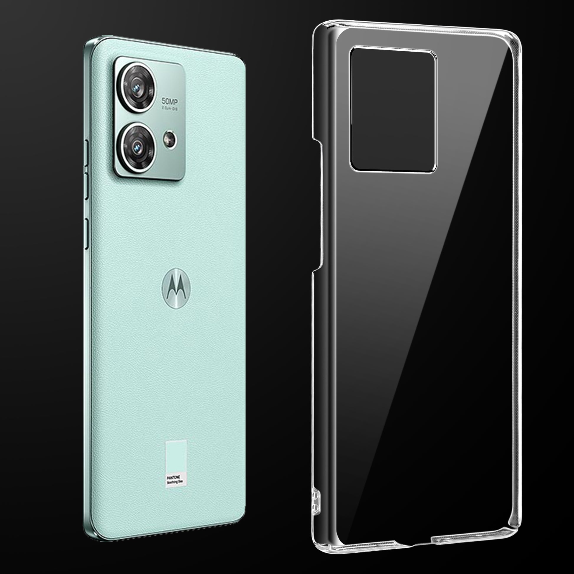 Transparent Back Cover For Motorola EDGE 40 NEO Anti Yellow Cover ( Mobile Cover ) Silicone Phone Cases Price in Bangladesh - Mobile.com.bd