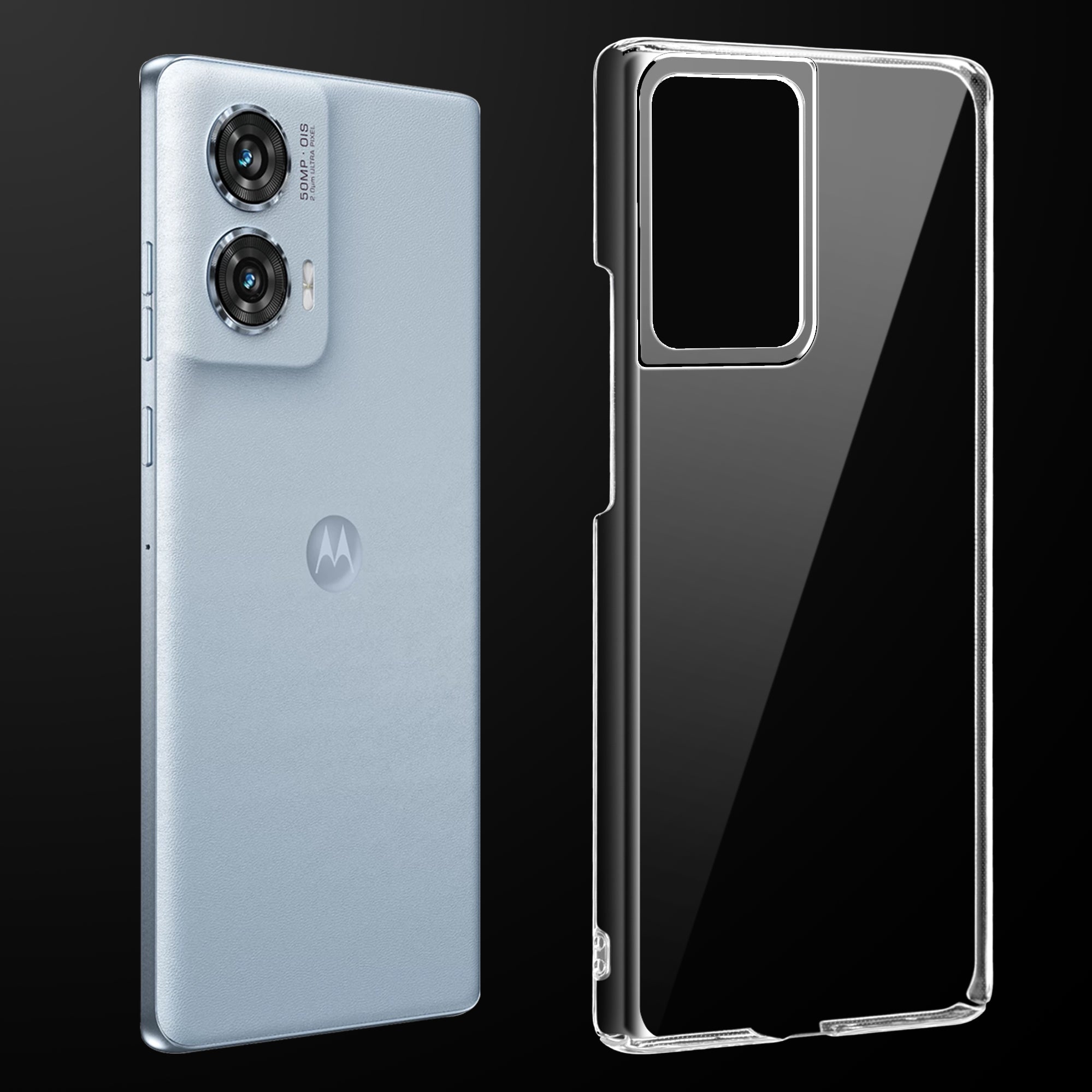 Transparent Back Cover For Motorola G96 Anti Yellow Cover ( Mobile Cover ) Silicone Phone Cases Price in Bangladesh - Mobile.com.bd
