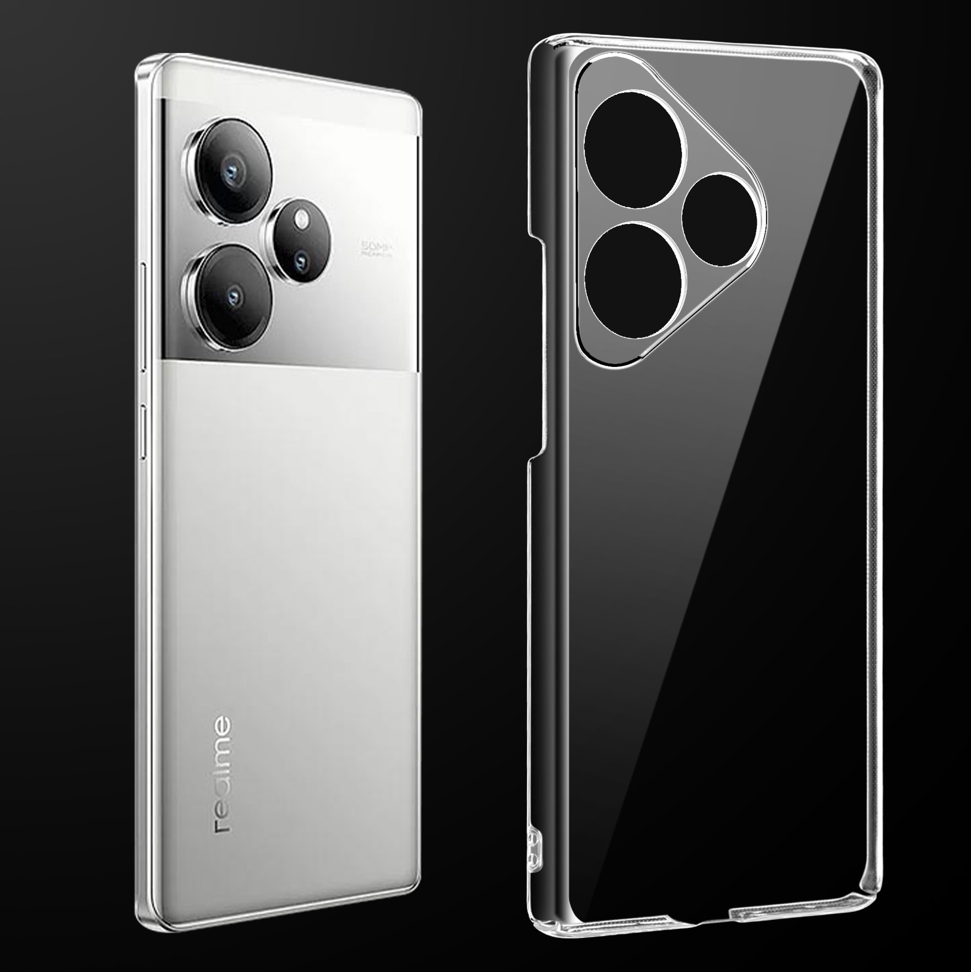 Transparent Back Cover For REALME GT 6 Anti Yellow Cover ( Mobile Cover ) Silicone Phone Cases Price in Bangladesh - Mobile.com.bd
