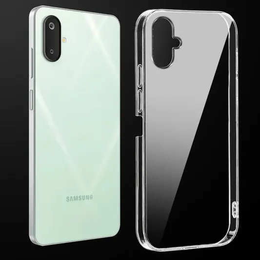 Transparent Back Cover For Samsung M06 Anti Yellow Cover ( Mobile Cover )