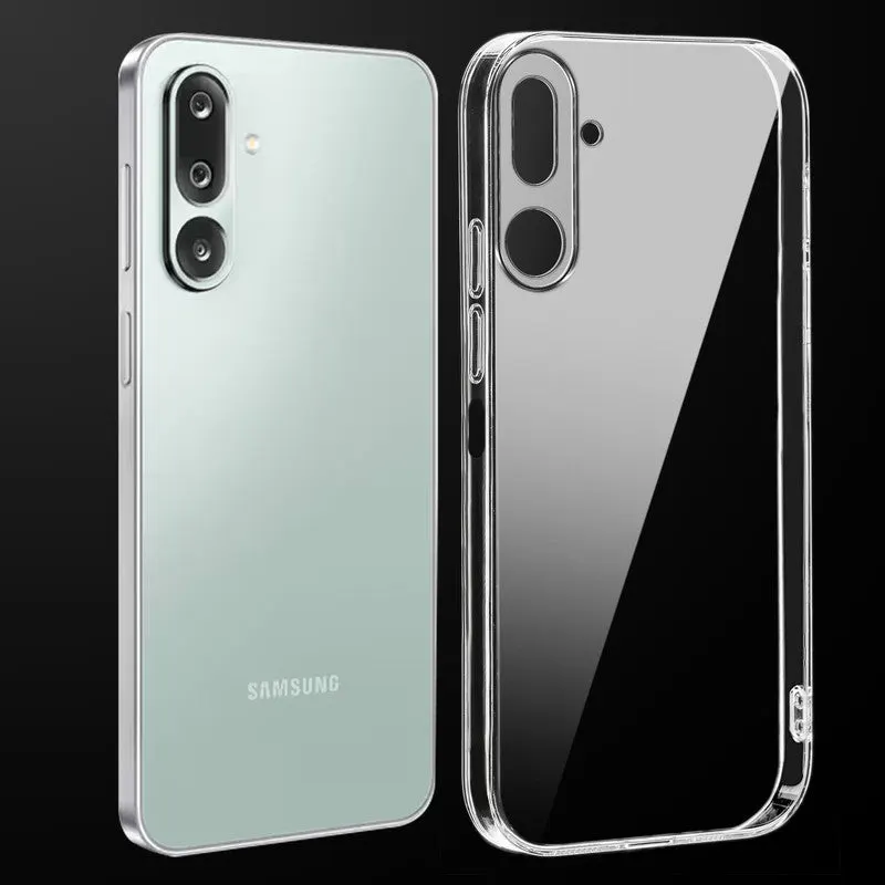 Transparent Back Cover For Samsung M36 Anti Yellow Cover ( Mobile Cover )
