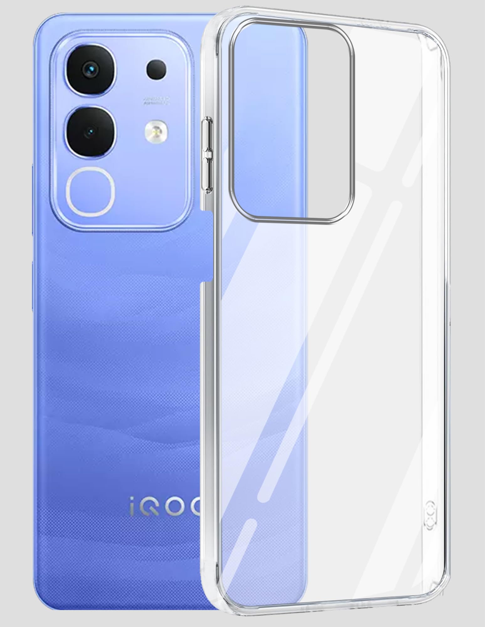 Transparent Back Cover For IQOO Z10X Anti Yellow Cover ( Mobile Cover ) Silicone Phone Cases Price in Bangladesh - Mobile.com.bd