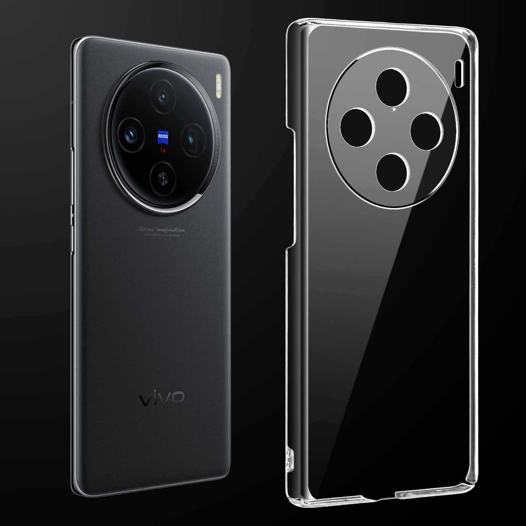 Transparent Back Cover For Vivo X100 PRO Anti Yellow Cover ( Mobile Cover ) Silicone Phone Cases Price in Bangladesh - Mobile.com.bd