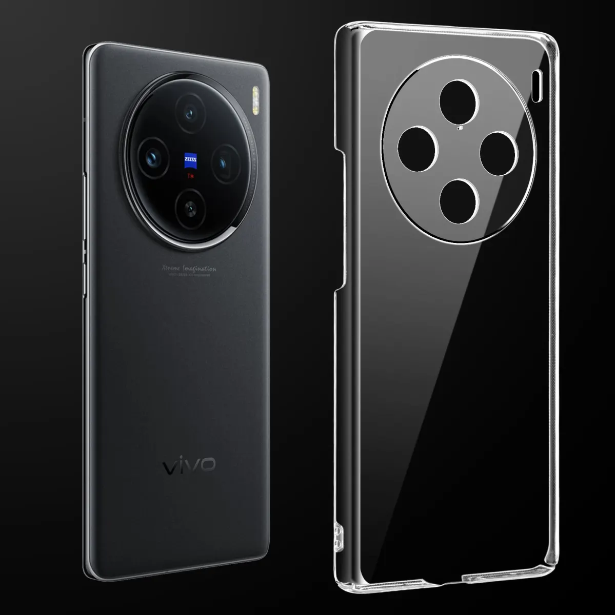 Transparent Back Cover For Vivo X100 PRO Anti Yellow Cover ( Mobile Cover )