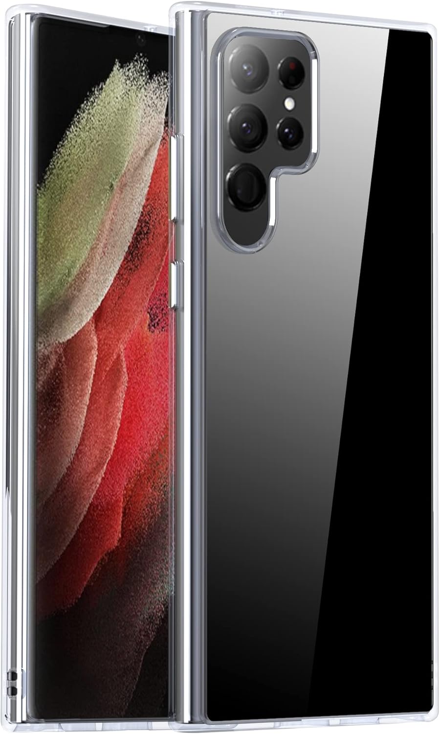 Transparent Back Cover For Samsung S22 ULTRA Anti Yellow Cover ( Mobile Cover ) Silicone Phone Cases Price in Bangladesh - Mobile.com.bd