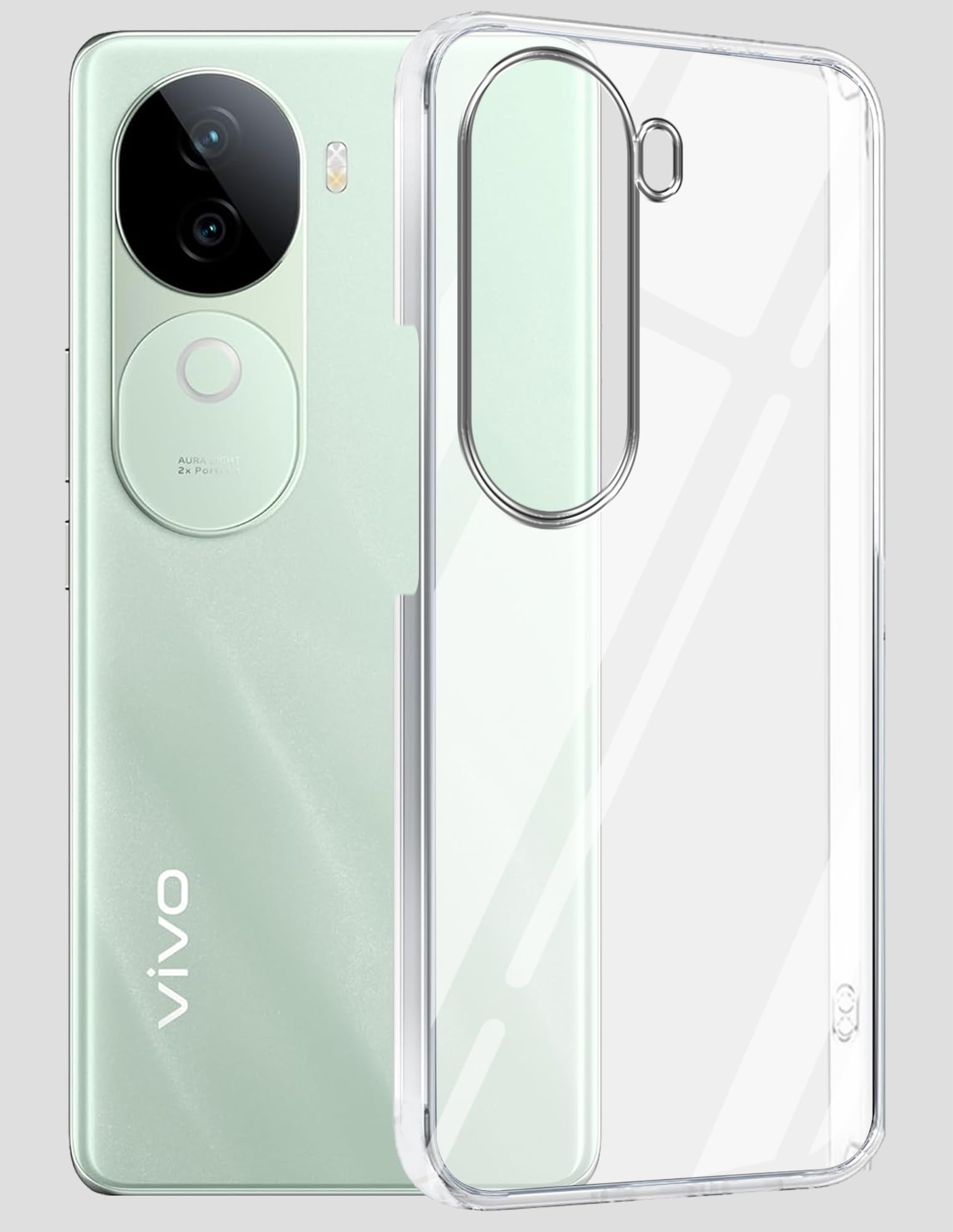 Transparent Back Cover For Vivo V40 Anti Yellow Cover ( Mobile Cover ) Silicone Phone Cases Price in Bangladesh - Mobile.com.bd