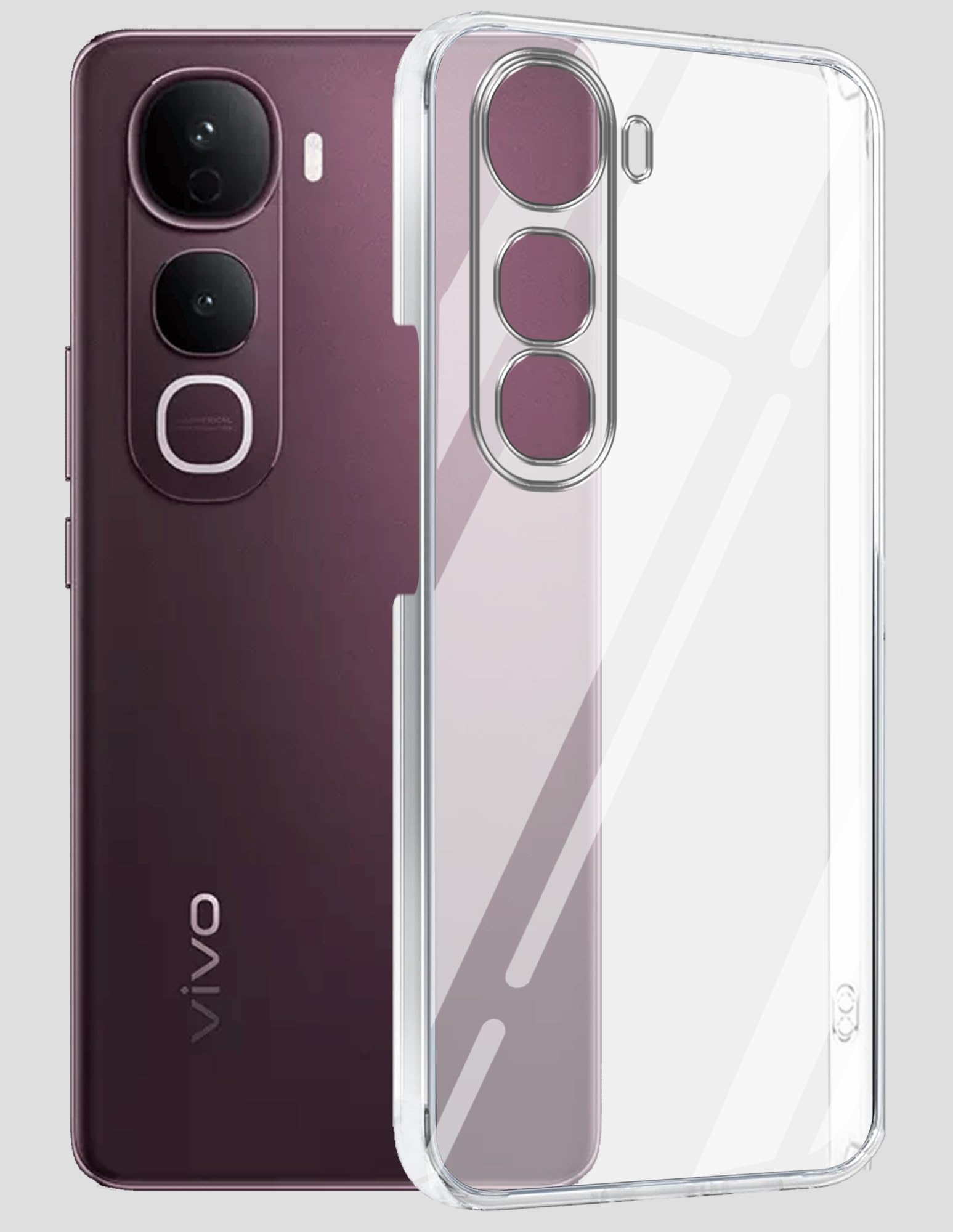 Transparent Back Cover For Vivo Y400 Anti Yellow Cover ( Mobile Cover ) Silicone Phone Cases Price in Bangladesh - Mobile.com.bd