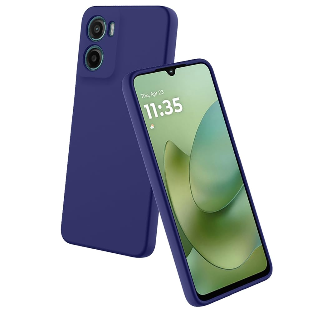 Premium Liquid Silicone Cover for Motorola Moto G06 Power Back Cover with full camera protection Silicone Phone Cases Price in Bangladesh - Mobile.com.bd
