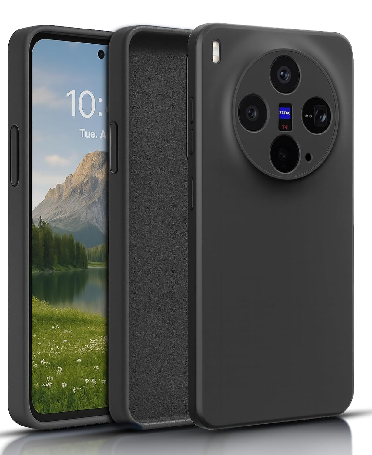 Premium Liquid Silicone Cover for Vivo X300 5G Back Cover with full camera protection Silicone Phone Cases Price in Bangladesh - Mobile.com.bd
