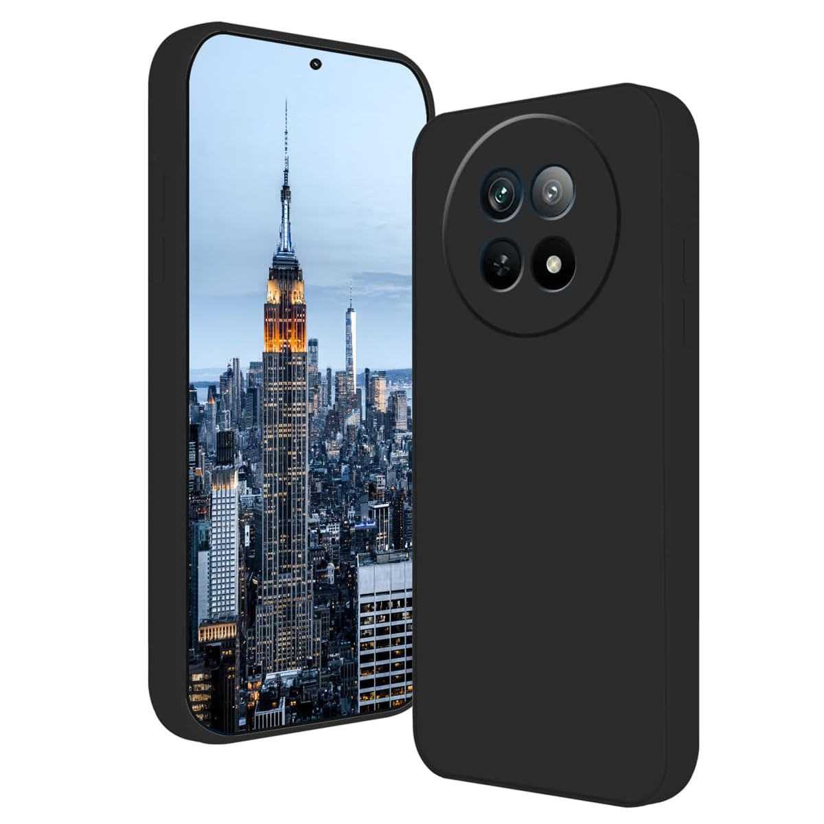 Premium Liquid Silicone Cover for Realme 12X 5G Back Cover with full camera protection Silicone Phone Cases Price in Bangladesh - Mobile.com.bd