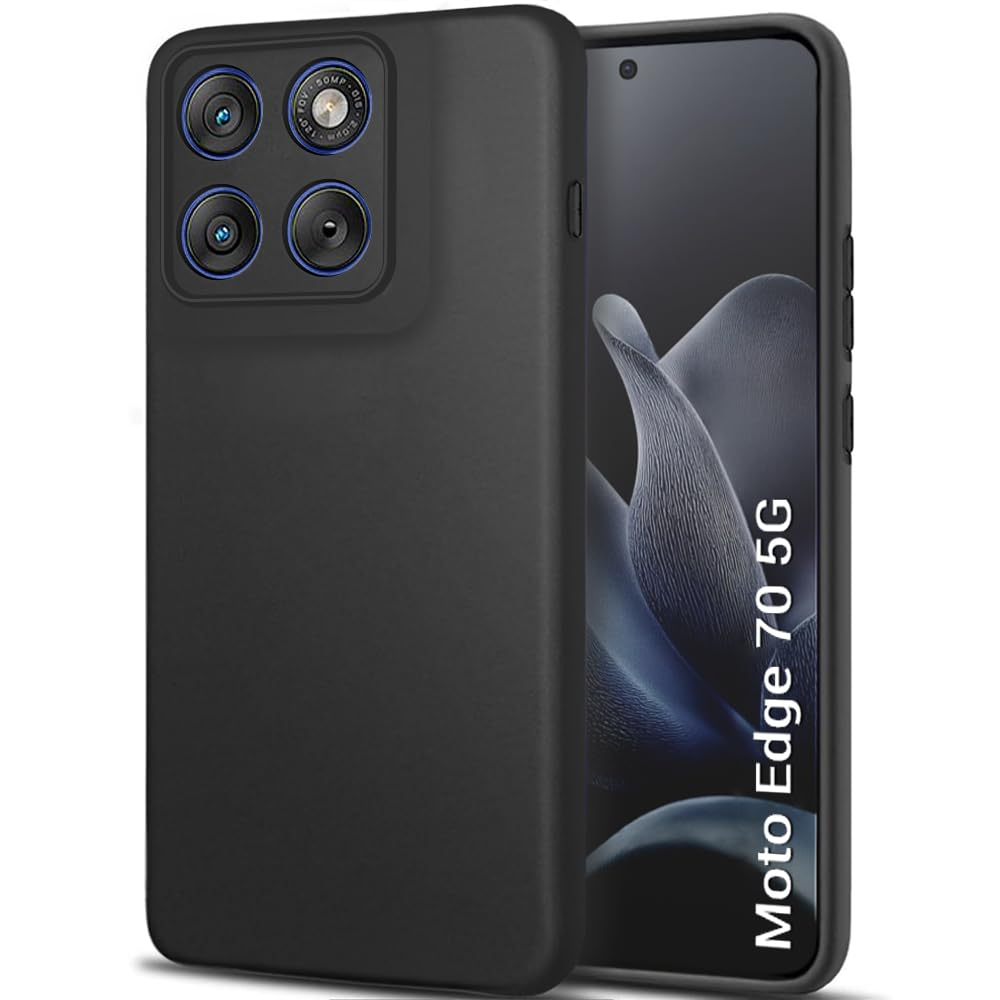 Premium Liquid Silicone Cover for Motorola Moto Edge 70 5G Back Cover with full camera protection Silicone Phone Cases Price in Bangladesh - Mobile.com.bd