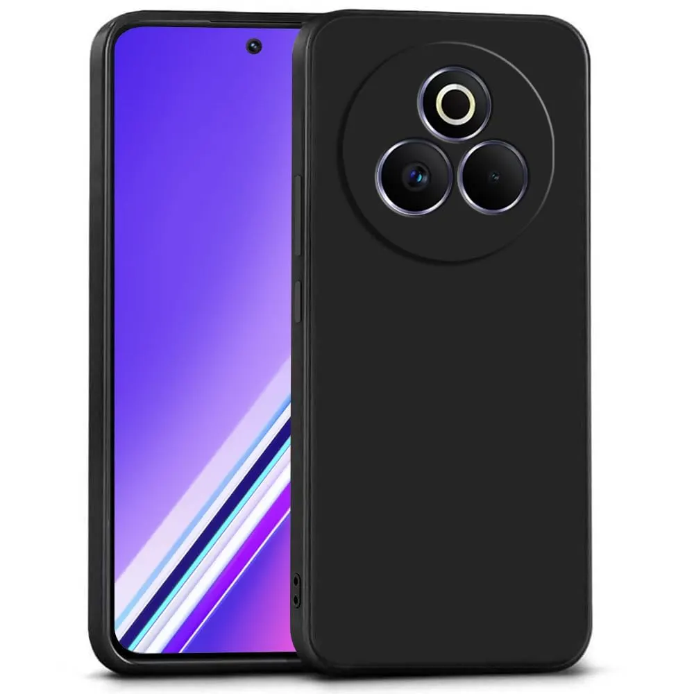 Premium Liquid Silicone Cover for Realme P3 Pro 5G Back Cover with full camera protection