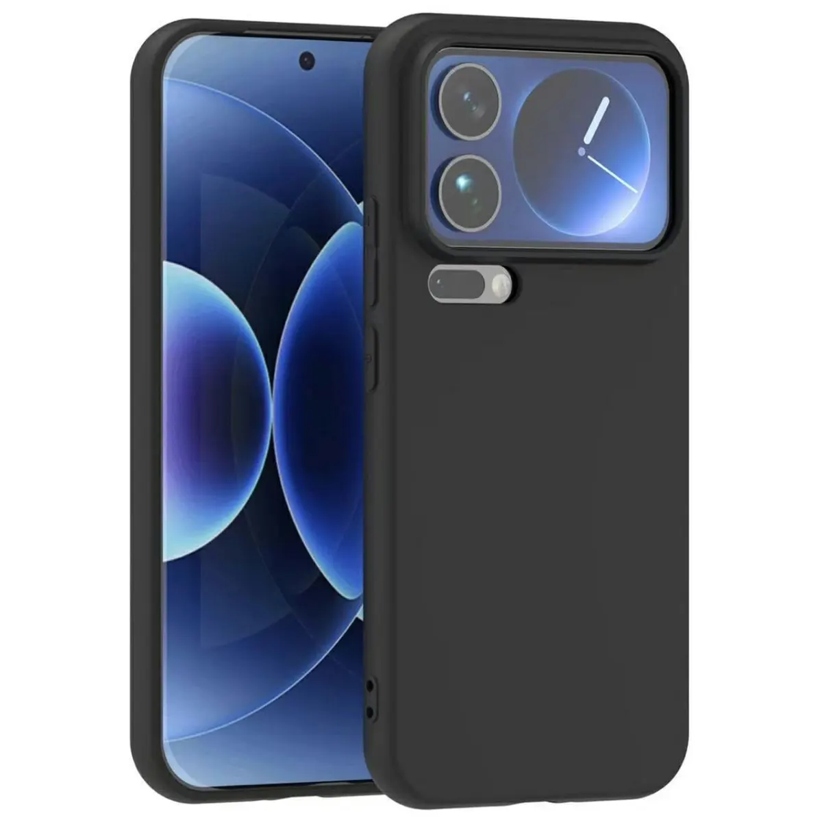 Premium Liquid Silicone Cover for Xiaomi 17 Pro 5G Back Cover with full camera protection