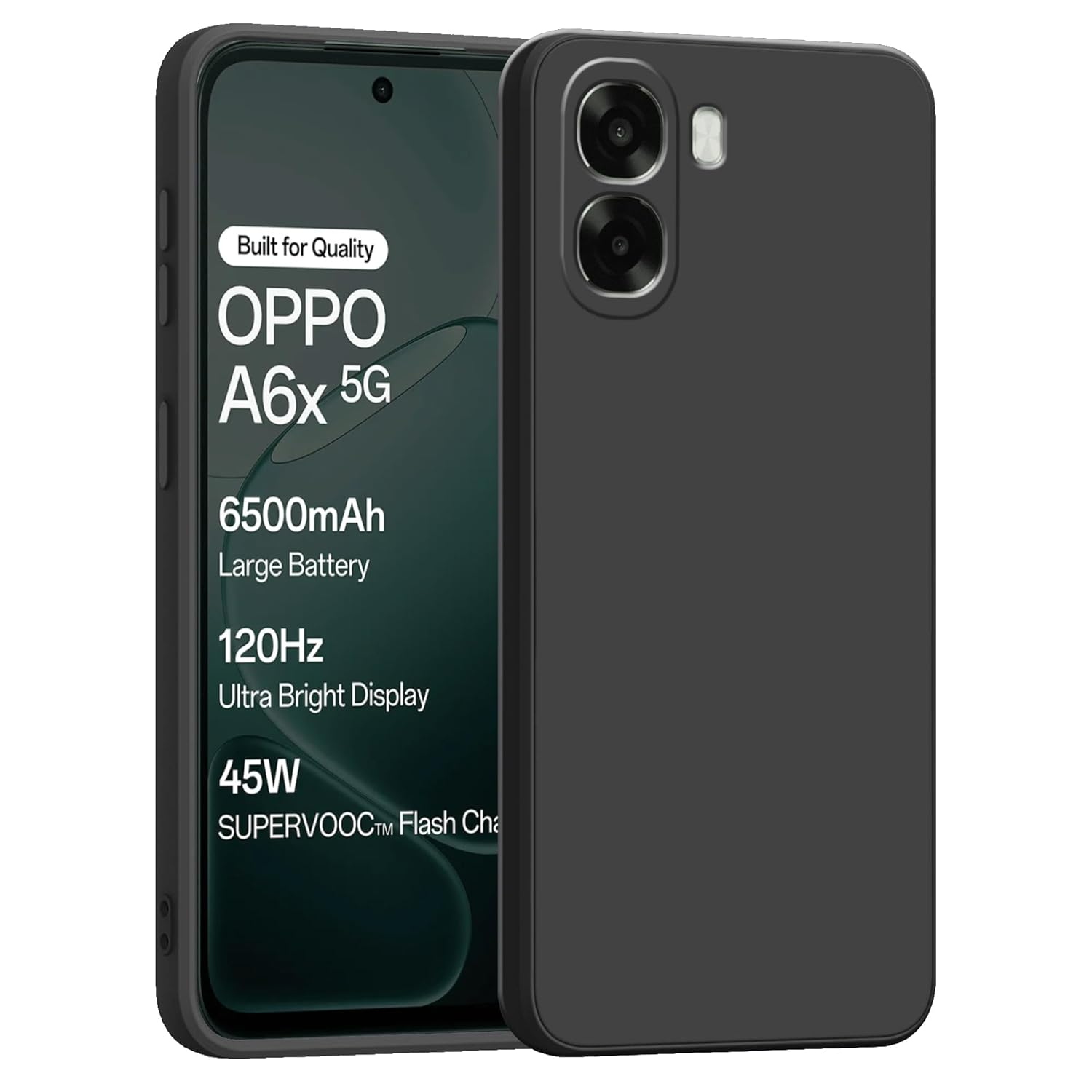 Premium Liquid Silicone Cover for Oppo A6x Back Cover with full camera protection Silicone Phone Cases Price in Bangladesh - Mobile.com.bd