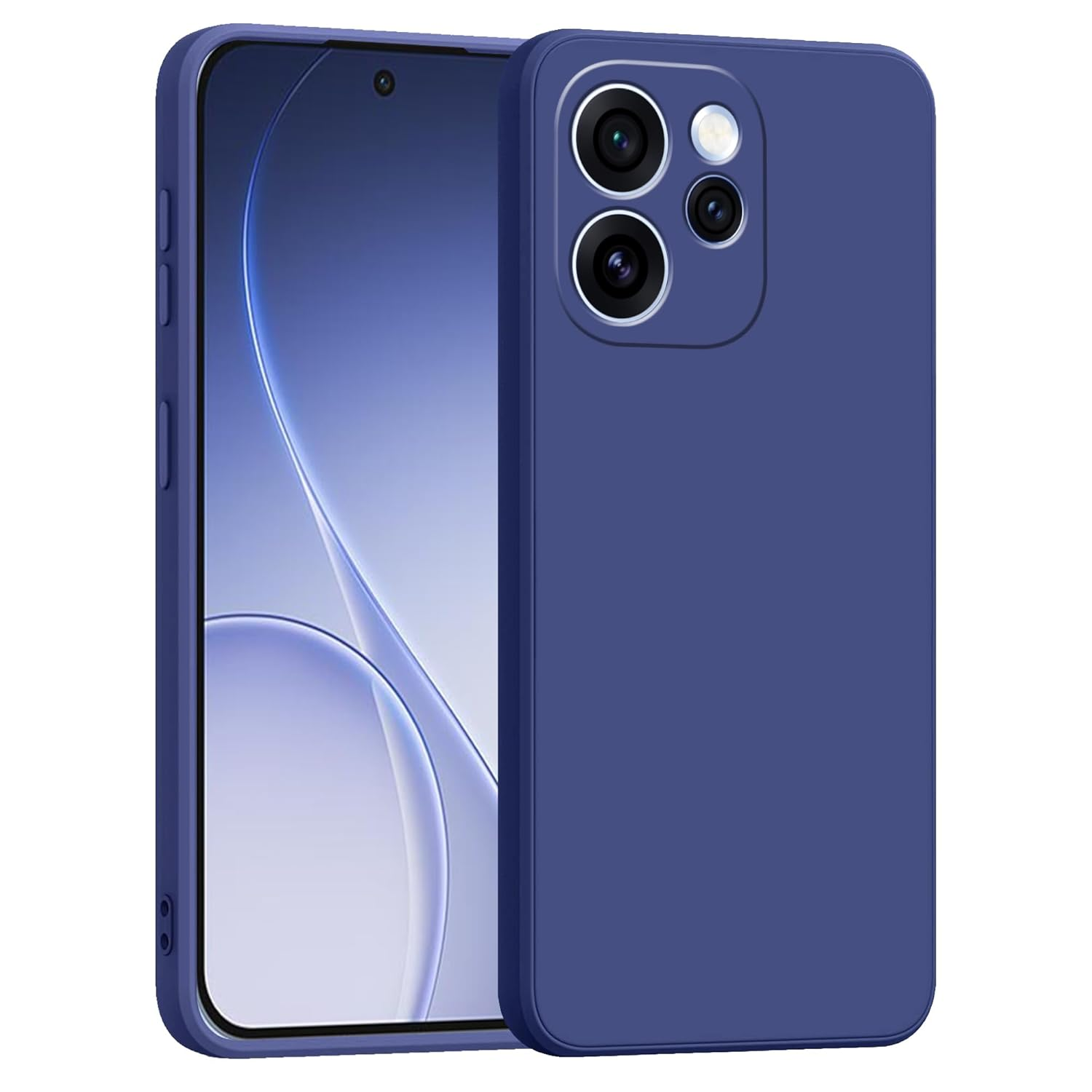 Premium Liquid Silicone Cover for Oppo Reno 15 Pro 5G Back Cover with full camera protection Silicone Phone Cases Price in Bangladesh - Mobile.com.bd