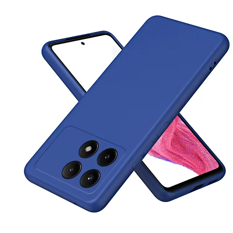Premium Liquid Silicone Cover for Redmi K90 Back Cover with full camera protection