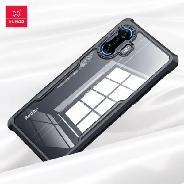 Xundd Back Cover for Redmi Poco F3 GT Transparent Hybrid Hard PC Back Bumper