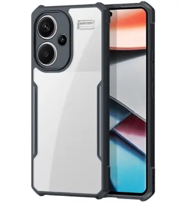 Xundd Back Cover for Redmi 13C 5G Transparent Hybrid Hard PC Back Bumper Silicone Phone Cases Price in Bangladesh - Mobile.com.bd