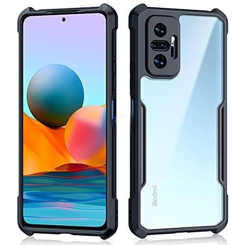 Xundd Back Cover for Redmi 10 5G Transparent Hybrid Hard PC Back Bumper Silicone Phone Cases Price in Bangladesh - Mobile.com.bd