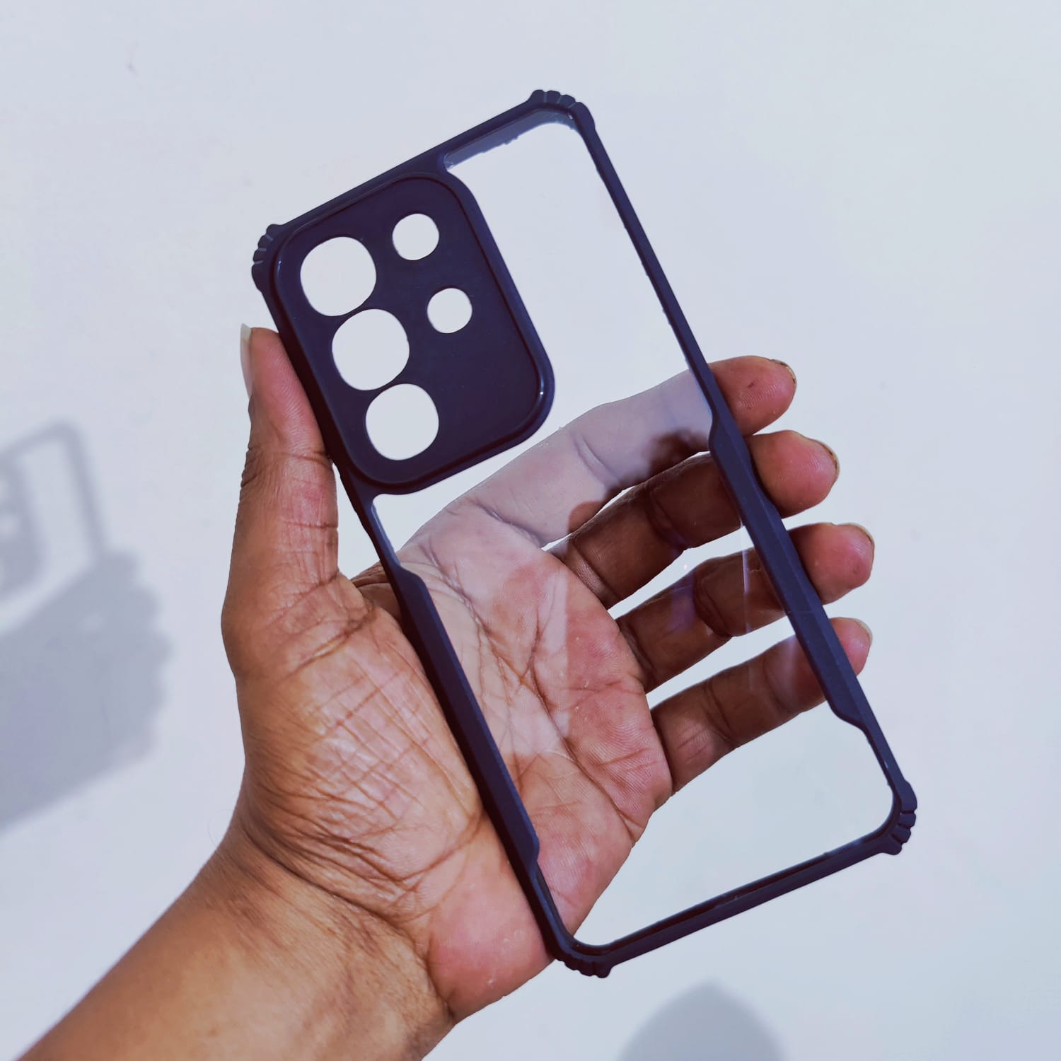Xundd Back Cover for Realme C85 Pro 5G Transparent Hybrid Hard PC Back Bumper Silicone Phone Cases Price in Bangladesh - Mobile.com.bd