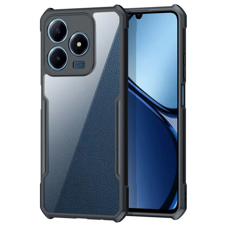 Xundd Back Cover for Realme C63 5G Transparent Hybrid Hard PC Back Bumper Silicone Phone Cases Price in Bangladesh - Mobile.com.bd
