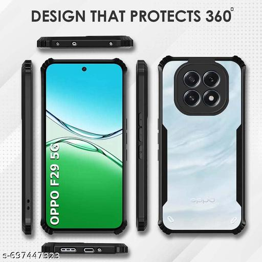 Xundd Back Cover for F29 5G Transparent Hybrid Hard PC Back Bumper Silicone Phone Cases Price in Bangladesh - Mobile.com.bd
