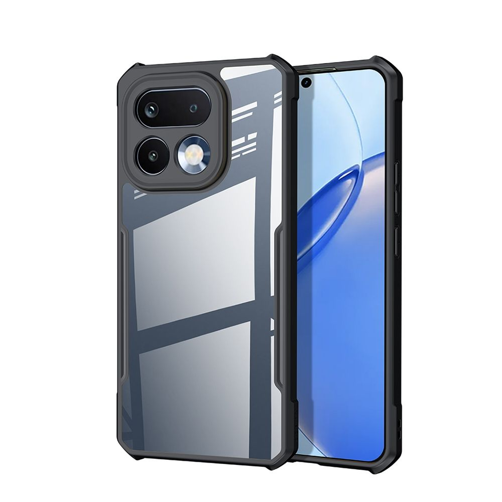 Xundd Back Cover for Realme 16 Pro 5G Transparent Hybrid Hard PC Back Bumper Silicone Phone Cases Price in Bangladesh - Mobile.com.bd