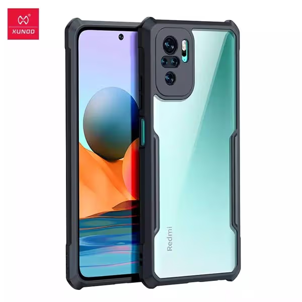 Xundd Back Cover for Redmi Note 10 Pro 5G Transparent Hybrid Hard PC Back Bumper Silicone Phone Cases Price in Bangladesh - Mobile.com.bd