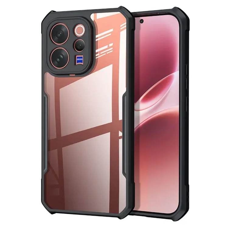 Xundd Back Cover for Vivo V70 5G Transparent Hybrid Hard PC Back Bumper