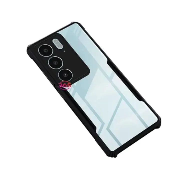 Xundd Back Cover for Redmi 15 5G Transparent Hybrid Hard PC Back Bumper