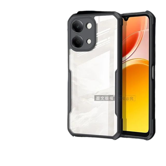 Xundd Back Cover for Vivo Y05 4G Transparent Hybrid Hard PC Back Bumper Silicone Phone Cases Price in Bangladesh - Mobile.com.bd