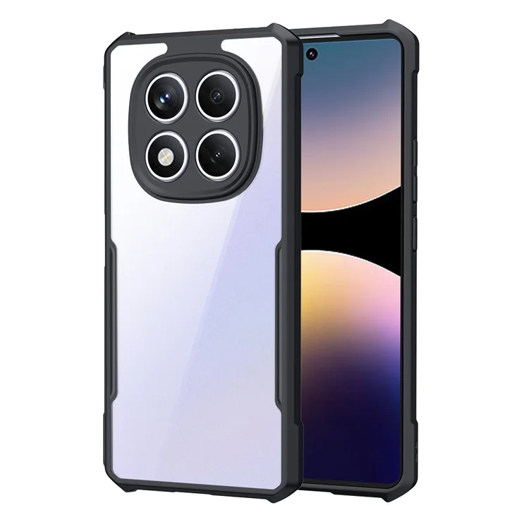 Xundd Back Cover for Redmi Note 14 Pro 4G Transparent Hybrid Hard PC Back Bumper Silicone Phone Cases Price in Bangladesh - Mobile.com.bd