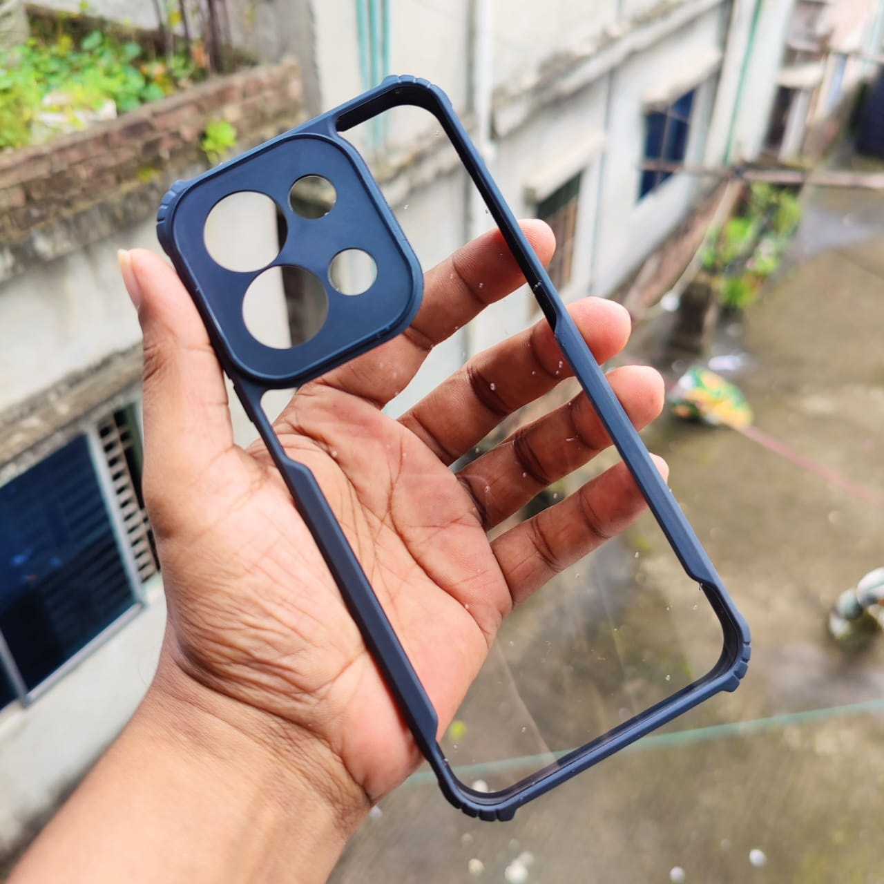 Xundd Back Cover for Redmi 15C 4G Transparent Hybrid Hard PC Back Bumper Silicone Phone Cases Price in Bangladesh - Mobile.com.bd