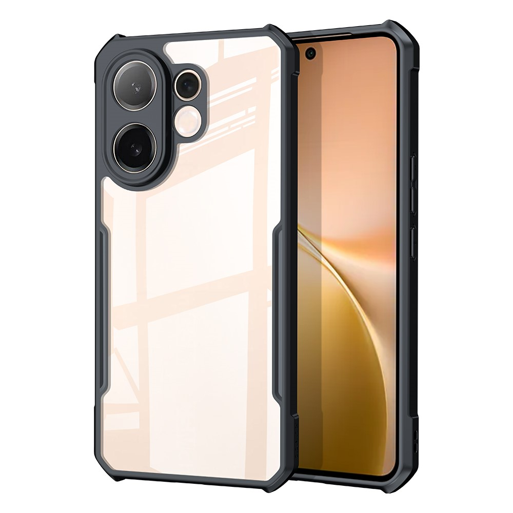 Xundd Back Cover for Vivo V60 5G Transparent Hybrid Hard PC Back Bumper Silicone Phone Cases Price in Bangladesh - Mobile.com.bd