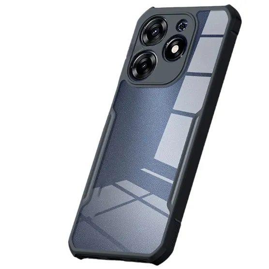 Xundd Back Cover for Itel A70 Transparent Hybrid Hard PC Back Bumper Silicone Phone Cases Price in Bangladesh - Mobile.com.bd