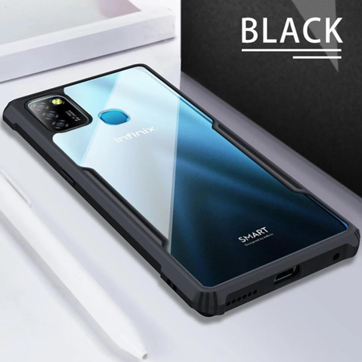 Xundd Back Cover for Infinix Smart 5 Transparent Hybrid Hard PC Back Bumper Silicone Phone Cases Price in Bangladesh - Mobile.com.bd