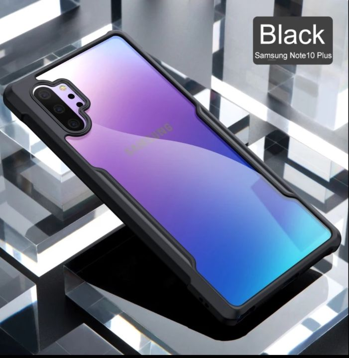 Xundd Back Cover for Samsung Galaxy Note 10 Pro Transparent Hybrid Hard PC Back Bumper Silicone Phone Cases Price in Bangladesh - Mobile.com.bd