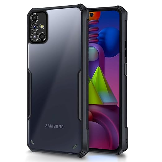 Xundd Back Cover for Samsung Galaxy M51 Transparent Hybrid Hard PC Back Bumper Silicone Phone Cases Price in Bangladesh - Mobile.com.bd