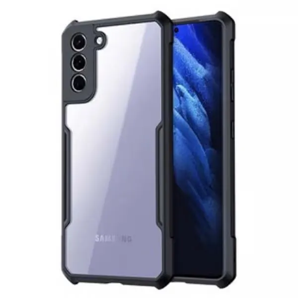 Xundd Back Cover for Samsung Galaxy S22 Plus 5G Transparent Hybrid Hard PC Back Bumper