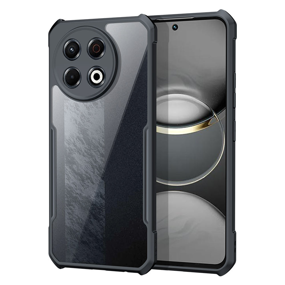 Xundd Back Cover for Tecno Spark 20 Pro Transparent Hybrid Hard PC Back Bumper Silicone Phone Cases Price in Bangladesh - Mobile.com.bd