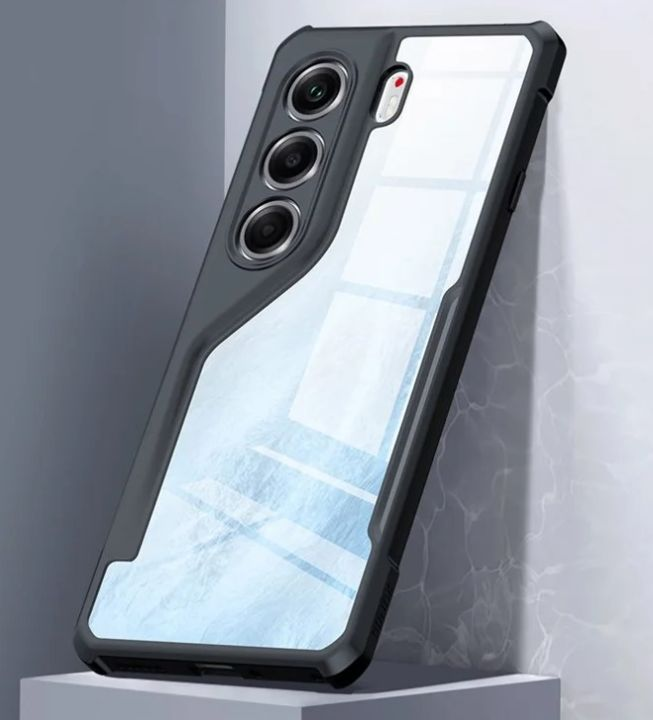 Xundd Back Cover for Tecno Camon 40 Pro Plus 5G /4G Transparent Hybrid Hard PC Back Bumper Silicone Phone Cases Price in Bangladesh - Mobile.com.bd