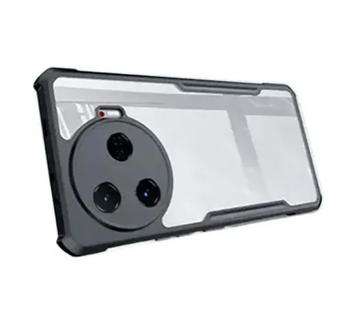 Xundd Back Cover for Tecno Camon 30 Pro 5G Transparent Hybrid Hard PC Back Bumper