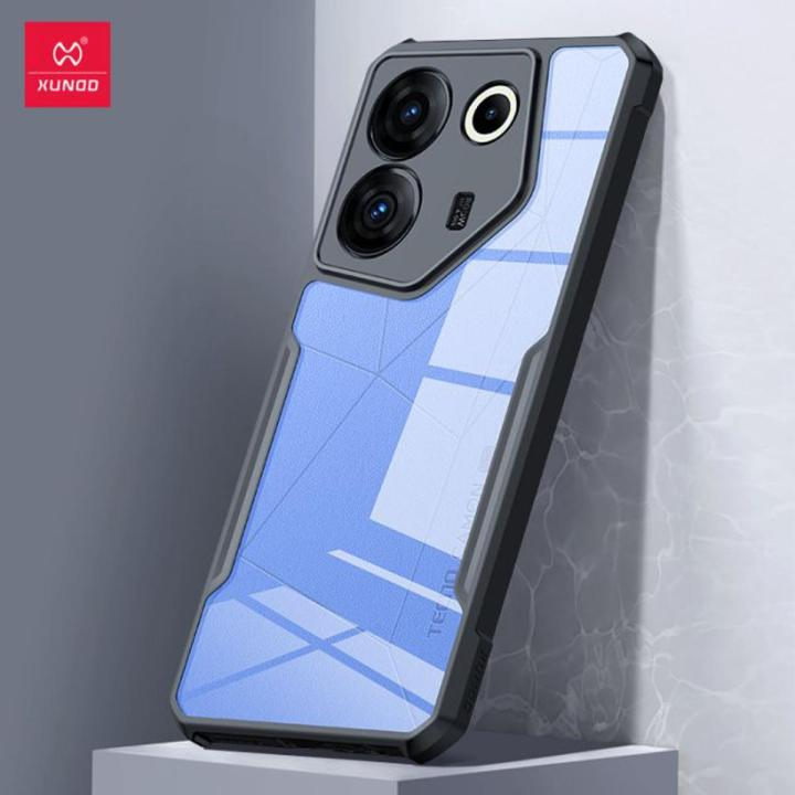 Xundd Back Cover for Tecno Camo 20 4G Transparent Hybrid Hard PC Back Bumper Silicone Phone Cases Price in Bangladesh - Mobile.com.bd