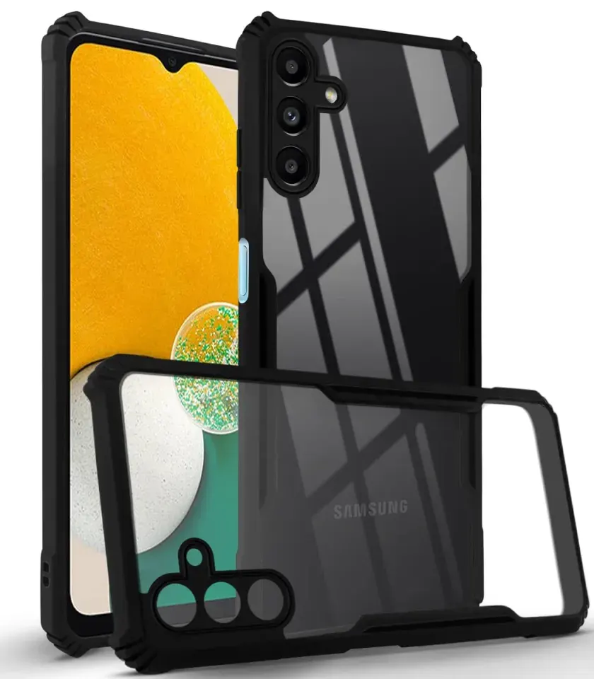 Xundd Back Cover for Samsung Galaxy A13 5G Transparent Hybrid Hard PC Back Bumper