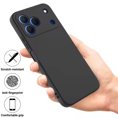 Premium Liquid Silicone Cover for Tecno Spark 50 Back Cover with full camera protection - Price in Bangladesh