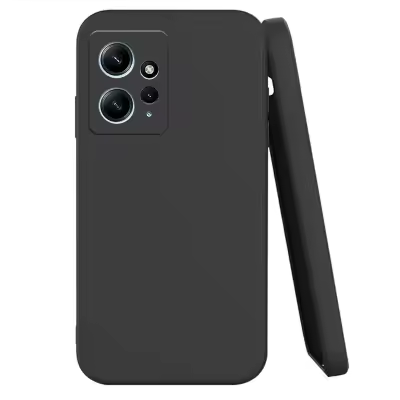 Premium Liquid Silicone Cover For Redmi 12 4G Back Cover with full camera protection Silicone Phone Cases Price in Bangladesh - Mobile.com.bd
