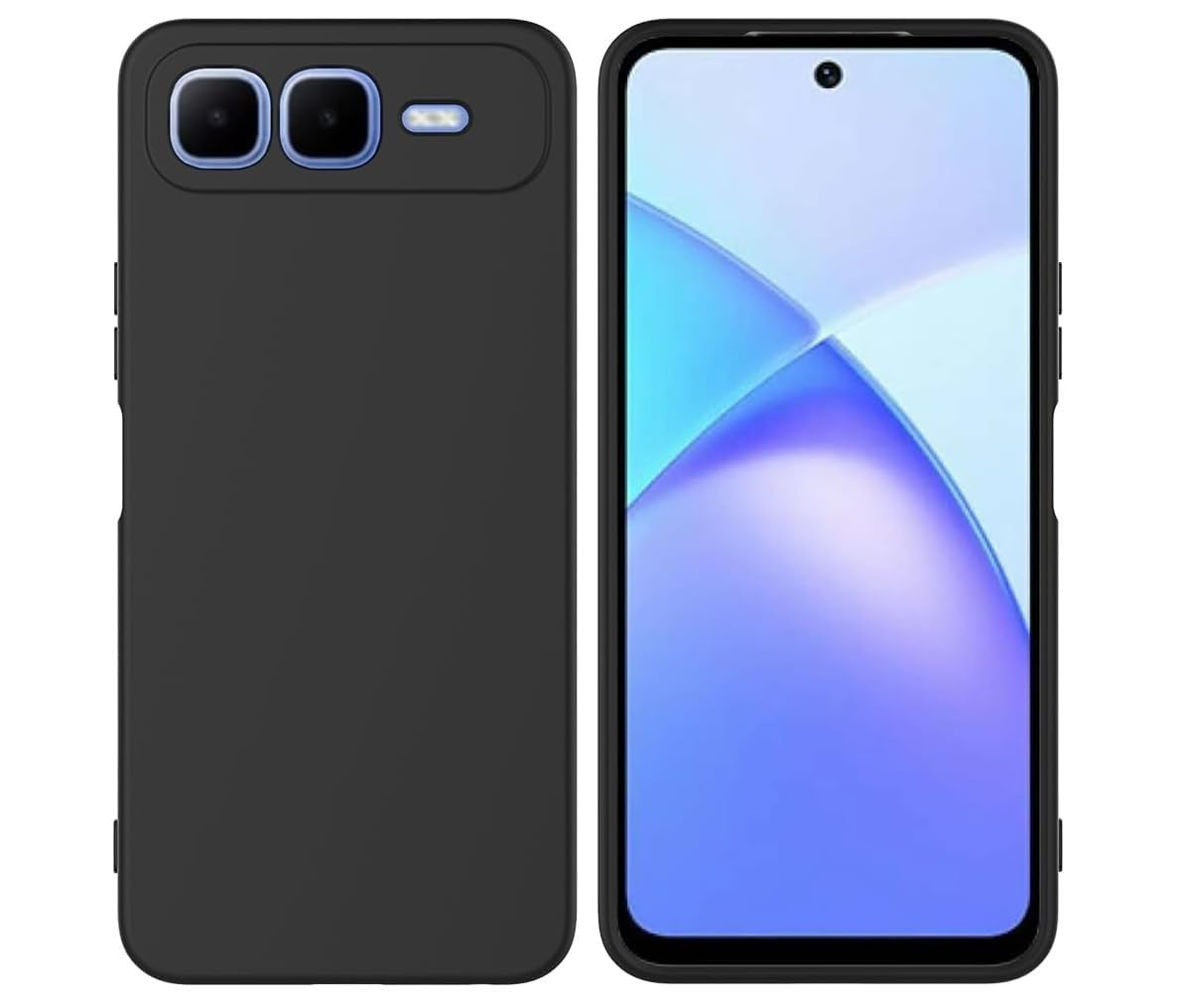 Premium Liquid Silicone Cover For Infinix Smart 10 Plus Back Cover with full camera protection Silicone Phone Cases Price in Bangladesh - Mobile.com.bd