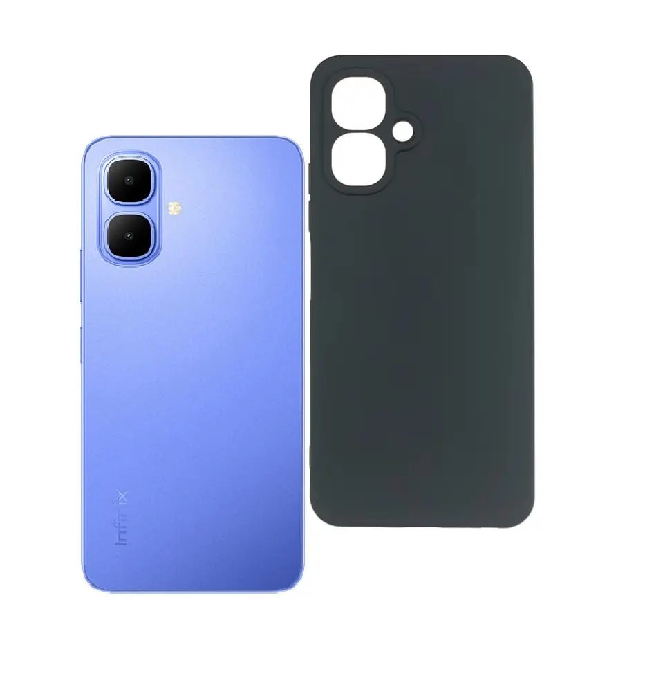 Premium Liquid Silicone Cover For Infinix Smart 10 Back Cover with full camera protection